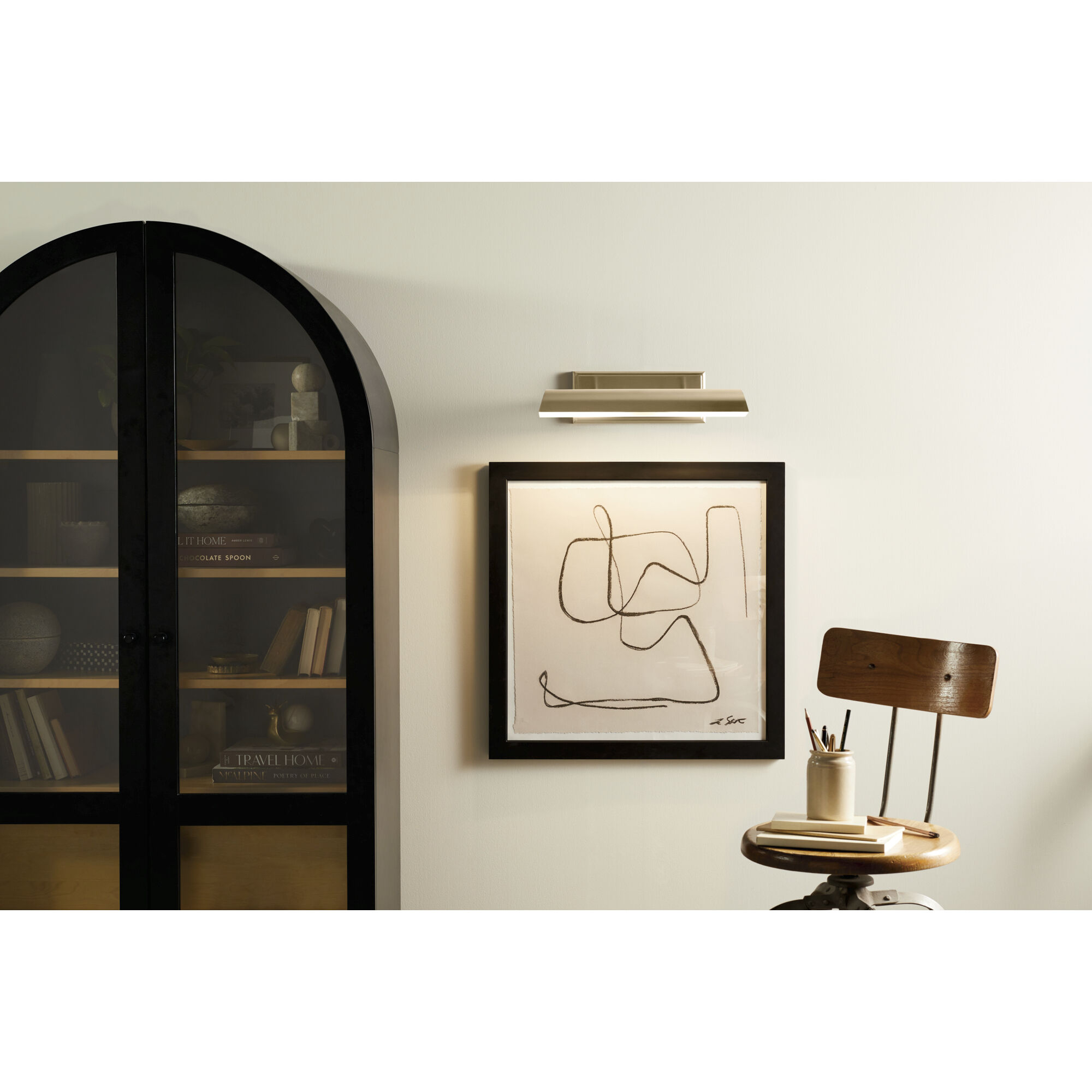 Carston 26 watt 18.25 inch Champagne Bronze Picture Light Wall Light